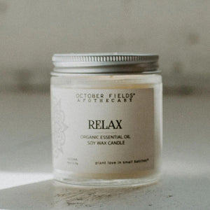 Candle Essential Oil - RELAX ( patchouli + sweet orange ) 廣藿香 + 甜橙