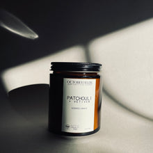 將圖像加載到圖庫查看器中，Amber Glass Candle - Patchouli + Vetiver 廣藿香 + 岩蘭草