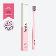將圖像加載到圖庫查看器中，One Good Brush - Biodegradable Toothbrush (Pink) 是一支好牙刷 - 可生物降解牙刷 (粉紅)