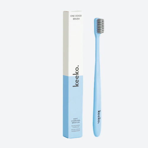 One Good Brush - Biodegradable Toothbrush (Blue) 是一支好牙刷 - 可生物降解牙刷 (藍)