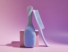 將圖像加載到圖庫查看器中，The Wet Detangler Hairbrush - Lilac Cloud &amp; Blue 有柄款