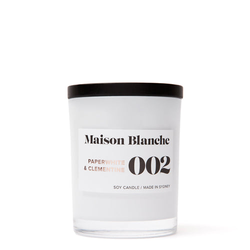 Medium Candle - 002 Paperwhite & Clementine 白水仙 & 小柑橘