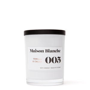 Medium Candle - 005 Vanilla & Cacao 雲呢拿 & 可可