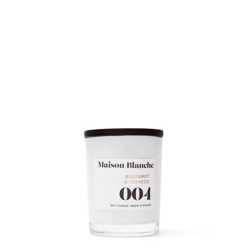 Small Candle - 004 Bergamot & Tobacco 佛手柑 & 煙草