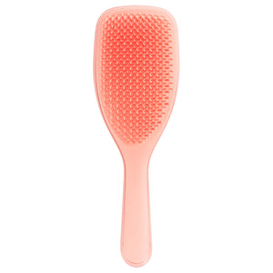 The Large Wet Detangler Hairbrush - Peach Glow 有柄款加大版