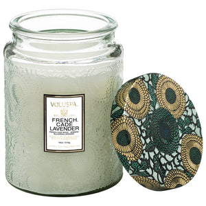 Large Jar Candle - French Cade Lavender