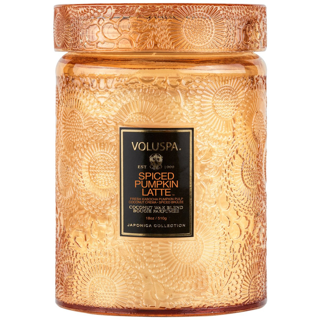 Large Jar Candle - Spiced Pumpkin Latte 南瓜肉桂鮮奶咖啡