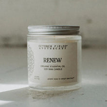將圖像加載到圖庫查看器中，Candle Essential Oil - RENEW ( lemongrass + balsam fir ) 檸檬香茅 + 香脂冷杉