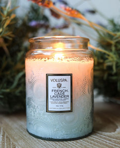 Large Jar Candle - French Cade Lavender