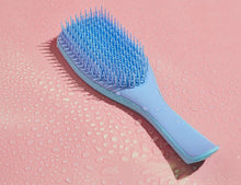 將圖像加載到圖庫查看器中，The Wet Detangler Hairbrush - Denim Blue 有柄款