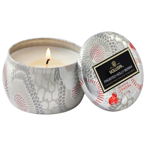 Petite Tin Candle - Frosted Holly Berry 冰震橘莓